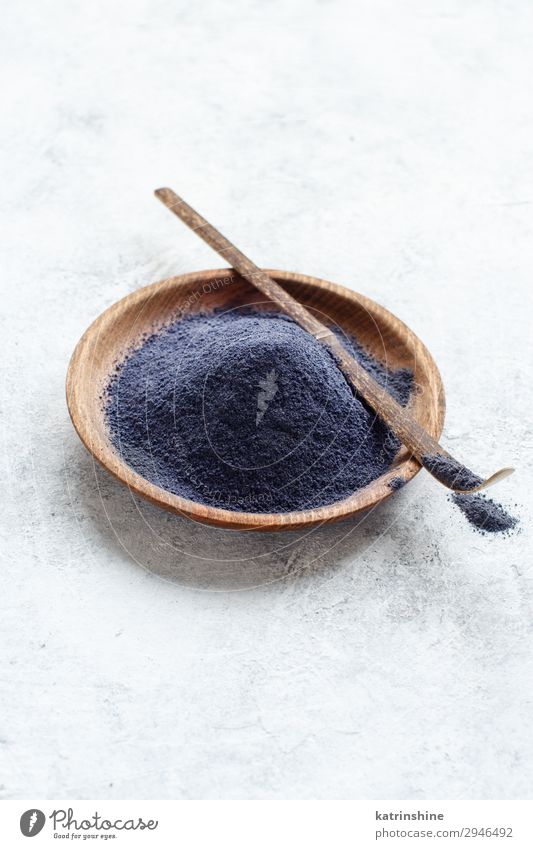 Blue matcha powder Vegetarian diet Tea Natural White blue matcha Beater butterfly pea Powder antioxidant food healthy Organic Trend Vegan diet clitoria