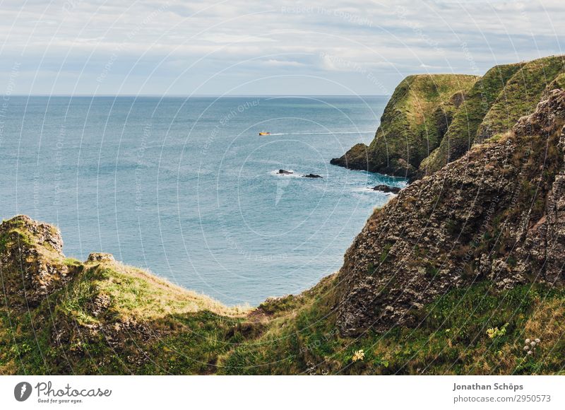 East Coast Aberdeenshire, Scotland Environment Nature Landscape Beautiful weather Mountain Beach Bay Ocean Esthetic Stonehaven Lowlands Great Britain