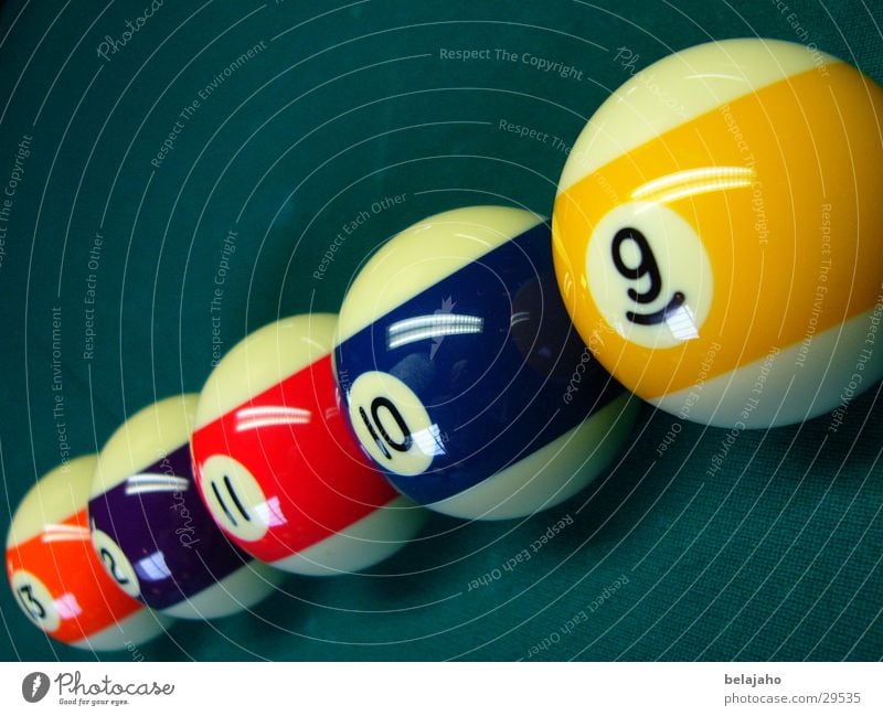 billiard balls Billard bowle Half Digits and numbers Snooker Sports billiards Sphere whole carom 9-Ball