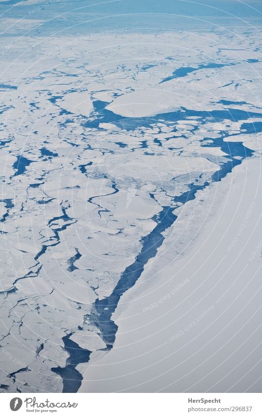 ice break Nature Landscape Elements Water Winter Climate Ice Frost Snow Glacier Coast Bay Ocean Esthetic Infinity Cold Beautiful White Loneliness Ice floe