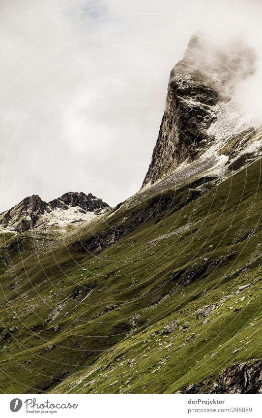 skyscrapers Environment Nature Landscape Plant Elements Sky Clouds Summer Climate Weather Beautiful weather Bad weather Snow Rock Alps Mountain Peak