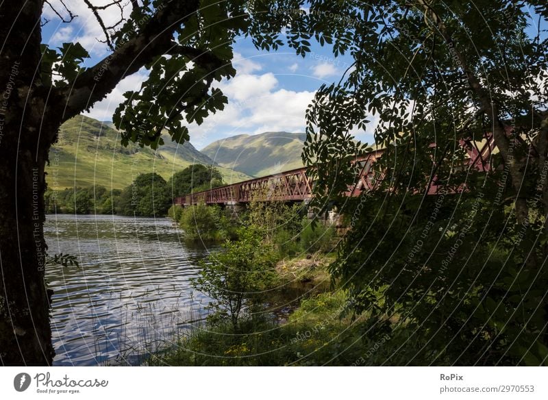 Raiway bridge in the scottish highlands. Lifestyle Fishing (Angle) Vacation & Travel Tourism Trip Adventure Freedom Sightseeing Hiking Environment Nature