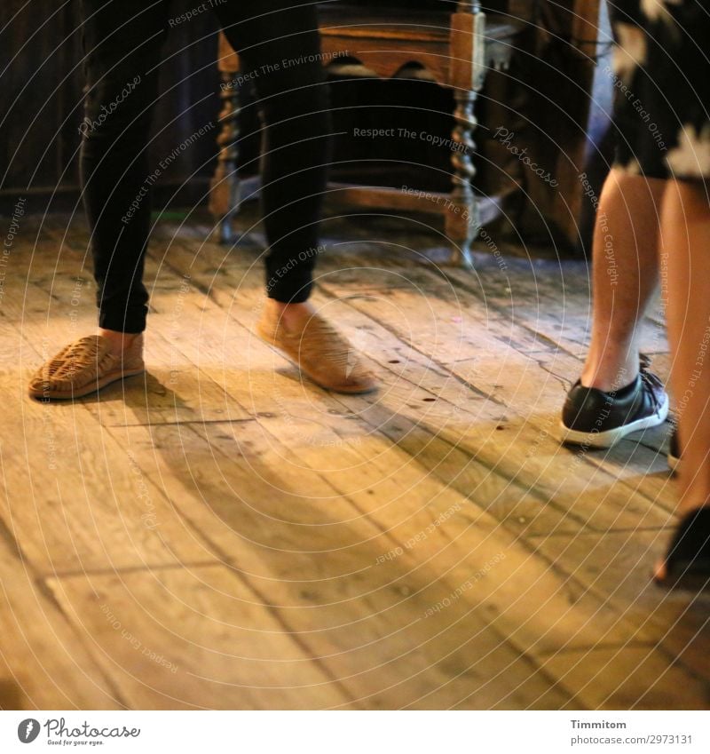 Dancing In The Barn Vacation & Travel Human being Legs Feet Dance Great Britain Pants Footwear Wood Movement Simple Brown Black Emotions