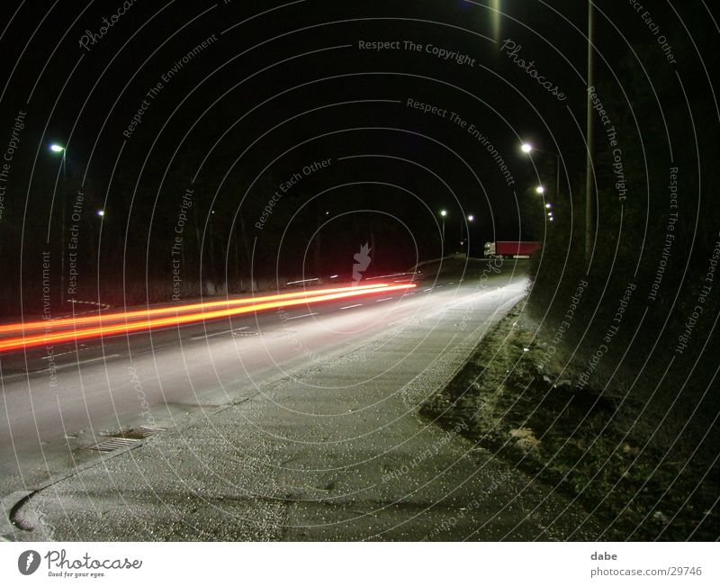 port nbg 04 Truck Speed Night Light Transport Street Harbour