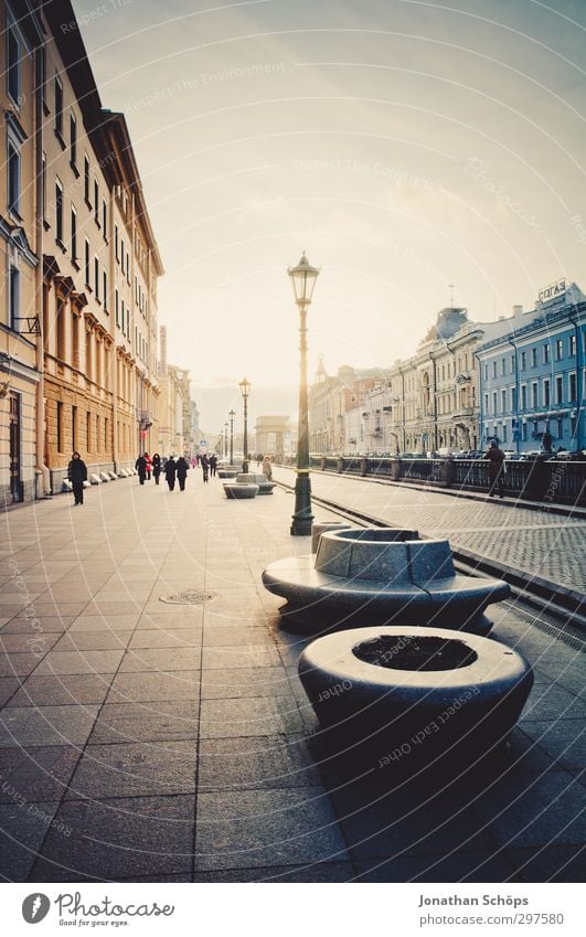 St. Petersburg VI St. Petersburgh Russia Town Port City Downtown Old town Populated House (Residential Structure) Manmade structures Building Architecture Cold