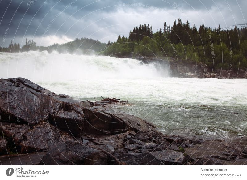 noisy Life Senses Fishing (Angle) Vacation & Travel Adventure Far-off places Freedom Nature Landscape Elements Water Storm clouds Climate Bad weather Gale Rain