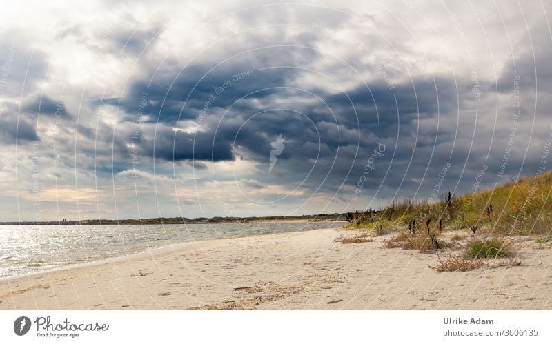 Clouds over the Baltic Sea Harmonious Well-being Contentment Relaxation Calm Meditation Cure Spa Vacation & Travel Tourism Far-off places Summer Summer vacation