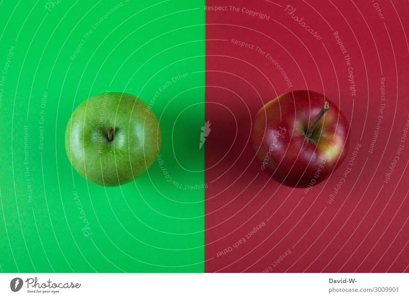 the same and yet so different Food Fruit Apple Nutrition Organic produce Vegetarian diet Diet Fasting Healthy Healthy Eating Fitness Education