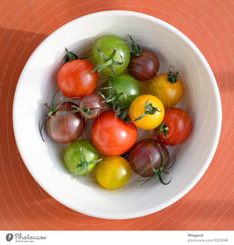 tomatoes Food Vegetable Lettuce Salad Nutrition Dinner Organic produce Vegetarian diet Slow food Multicoloured Yellow Enthusiasm Tomato Summer Versatile