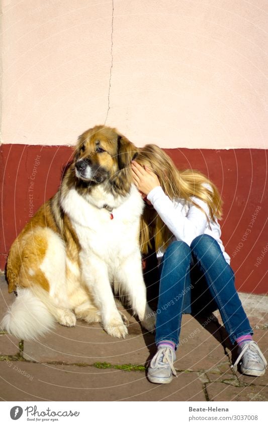 Best friends. Flat (apartment) House (Residential Structure) Girl Friendship Hair and hairstyles Village Wall (barrier) Wall (building) Facade Paving stone