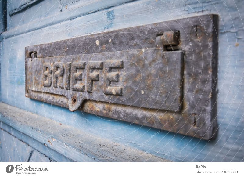 Letter box in a historic door. Lifestyle Style Design Vacation & Travel Far-off places Freedom Living or residing Flat (apartment) House (Residential Structure)