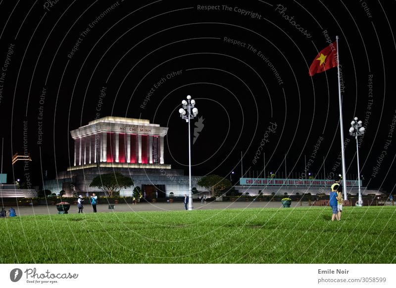 Ho Chi Minh resides here Vacation & Travel Tourism Far-off places City trip Ho Chi Minh mausoleum Vietnam Capital city Manmade structures Architecture Tomb