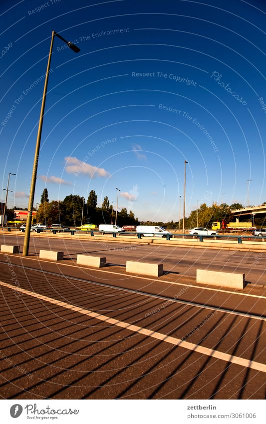 road traffic City life Highway Berlin Germany Capital city Deserted Rush hour Town City highway Street Road traffic Copy Space Transport