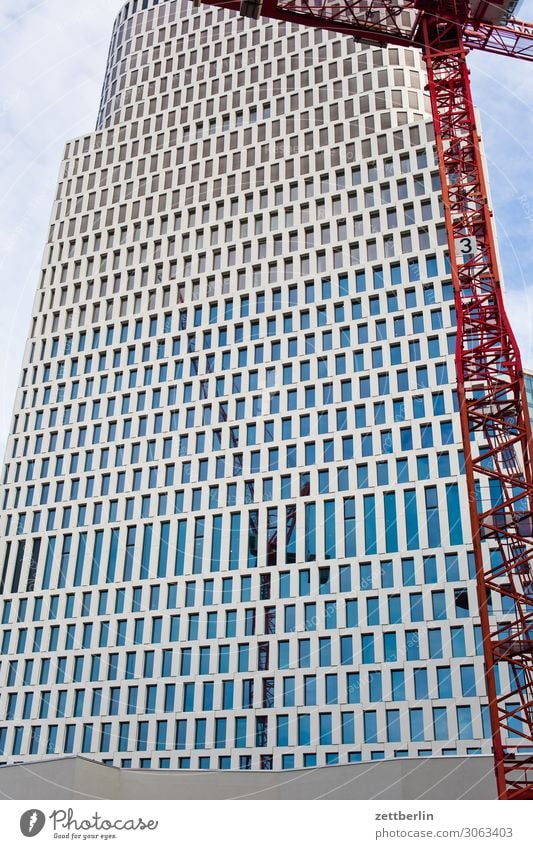 Construction site Berlin City Capital city Life Deserted Downtown Berlin Charlottenburg Summer Town Street City trip Scene Copy Space City life Really Crane