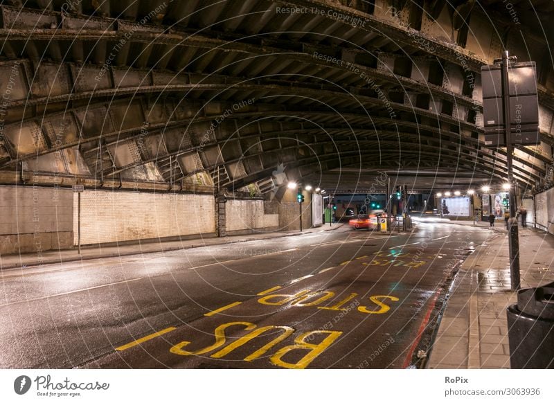 Street few in a London tunnel. Style Vacation & Travel Tourism Trip Sightseeing City trip Science & Research Work and employment Economy Industry Trade