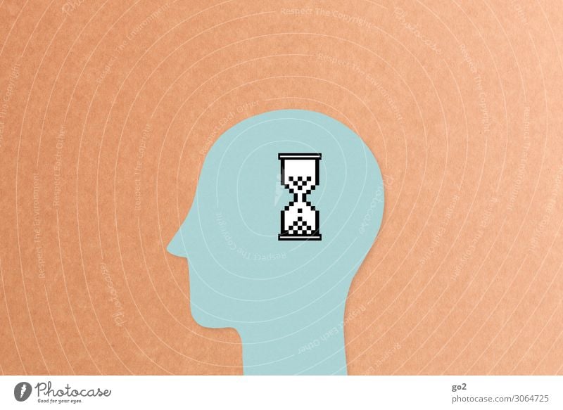 Loading symbol on head School Academic studies Work and employment Media industry Advertising Industry Computer Telecommunications Information Technology