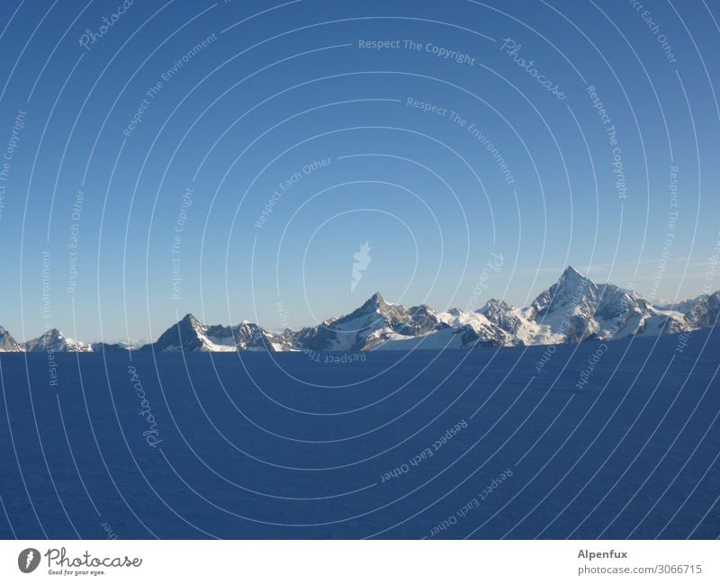 Valais horns Alps Mountain Canton Wallis Peak Snowcapped peak Glacier Joy Happy Joie de vivre (Vitality) Enthusiasm Bravery Self-confident Cool (slang) Optimism