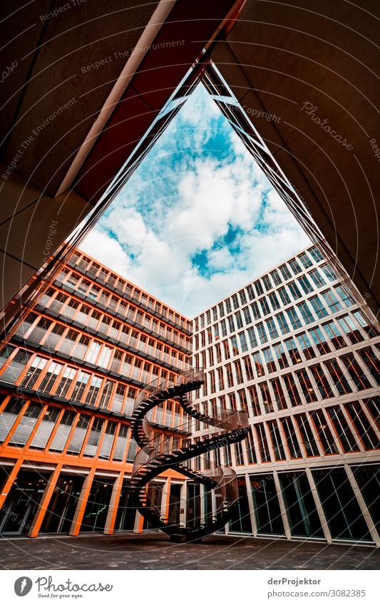 The infinite staircase in Munich Vacation & Travel Tourism Trip Sightseeing City trip Manmade structures Building Architecture Tourist Attraction Landmark