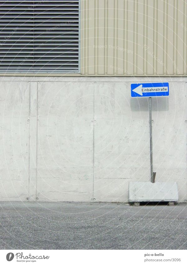 one-way street Transport Typography Gray Signs and labeling Blue