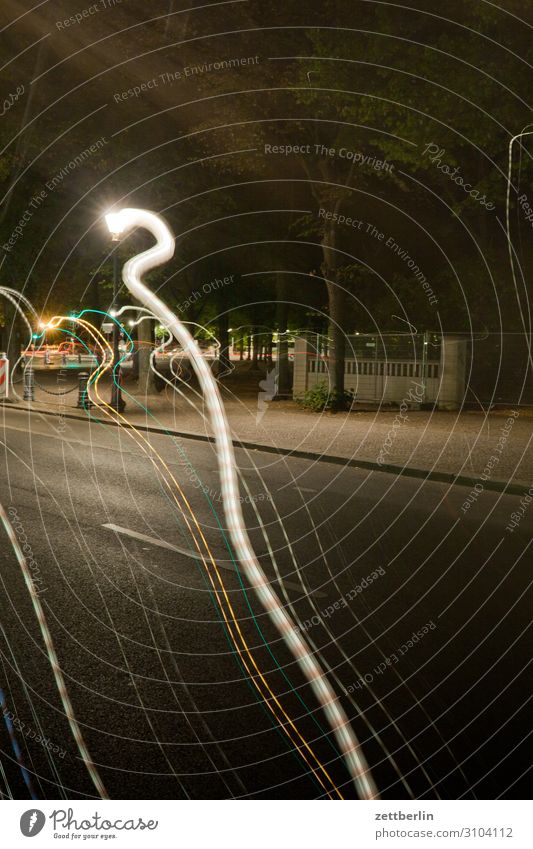 will-o'-the-wisp Architecture Berlin Brandenburg Gate Germany Dark Twilight Capital city Night Seat of government Government Palace Spree Spreebogen Evening