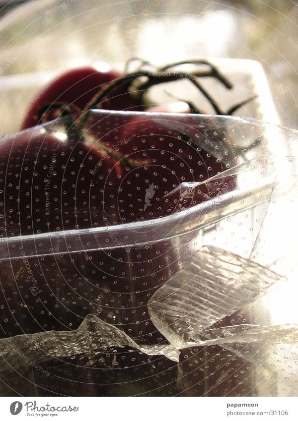 tomatoes for sale Packaging Packing film Red Solanaceae Back-light Healthy Tomato Bowl Vegetable Reflection