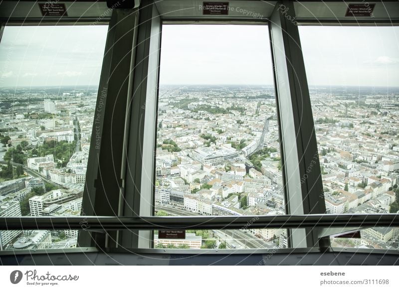 View of Berlin Vacation & Travel Tourism Television Sky Clouds River Town Downtown Skyline High-rise Church Bridge Building Architecture Transport Street Blue