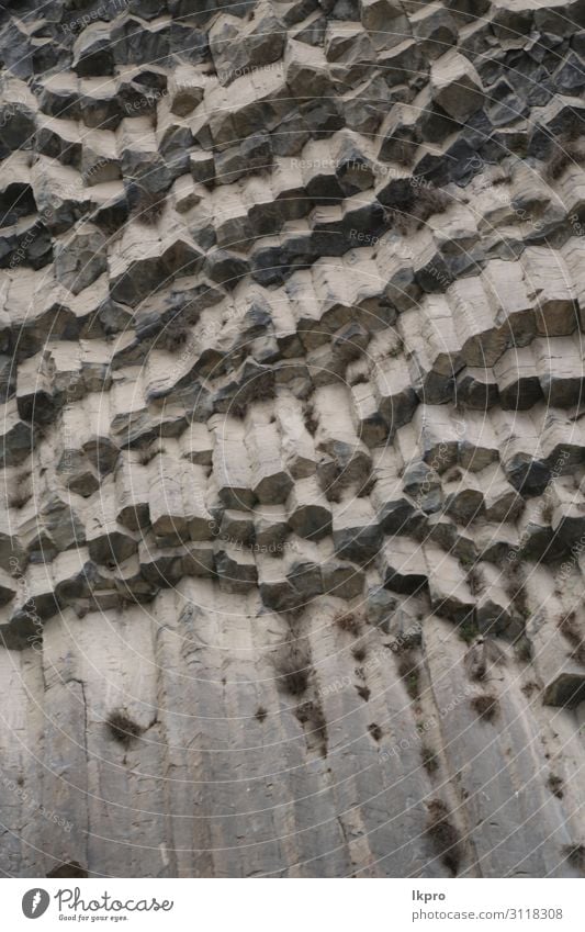 in armenia garni in the valley the antique basalt columns Vacation & Travel Tourism Trip Mountain Environment Nature Landscape Rock Canyon Monument Stone Old