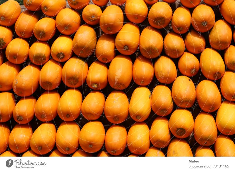 Fresh healthy organic pumpkins at an agricultural market in autumn Autumn Bazaar Organic produce Organic farming Multicoloured Cooking Farm Farmer Food