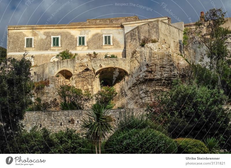 House built on rocks in Sardinia in the evening sun House (Residential Structure) Building Rock stone rock solid sedini Old building stable Old town Caves