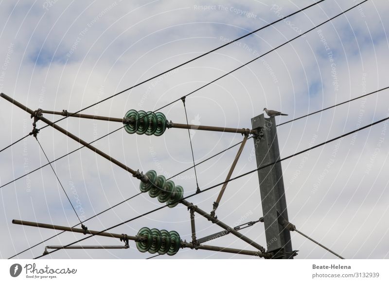 Criss-cross 1 power line Transmission lines Electricity Energy industry stream Cable Overhead line