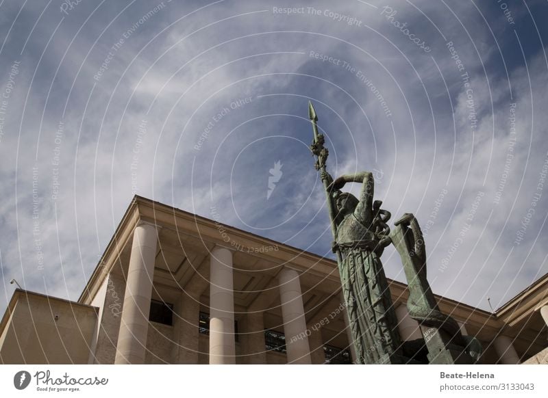 Flying high 6: Sky strikers Skyward Sculpture Helsinki Train station Clouds portico Compass point Himmelsstürmer Pearly Gates