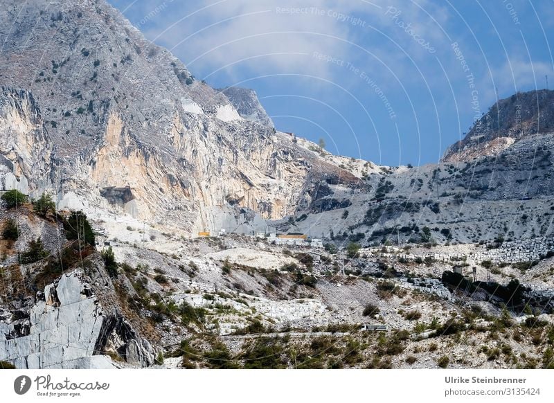 Carrara 1 Vacation & Travel Tourism Trip Adventure City trip Mountain Environment Landscape Spring Summer Beautiful weather Rock Alps apuan alps Canyon Tuscany