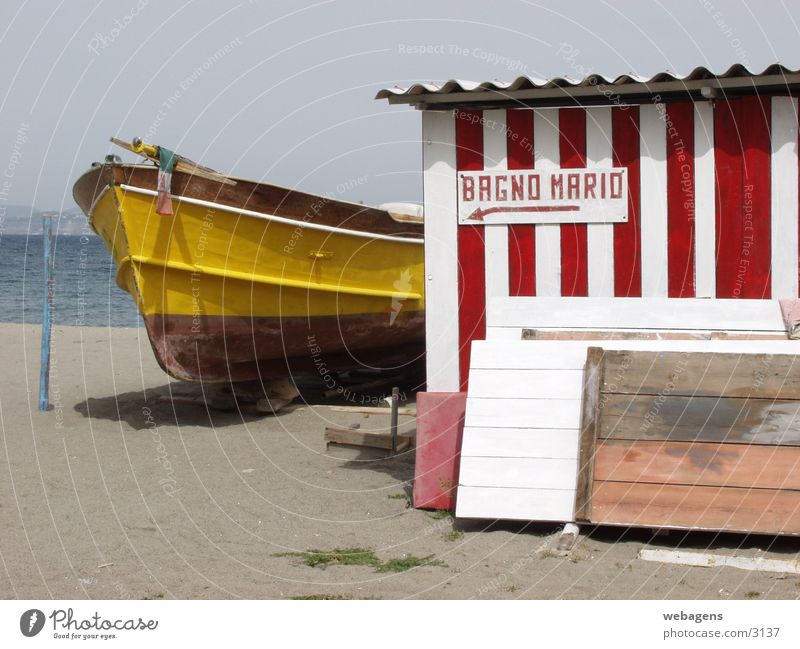 Bagno Mario Ischia Watercraft Still Life