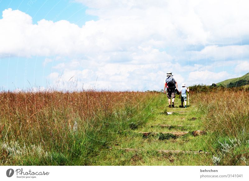 beginning and end | a path begins and at the end it is the goal Hold hands Contrast Fantastic Exceptional especially beautifully Grass Family Together in common