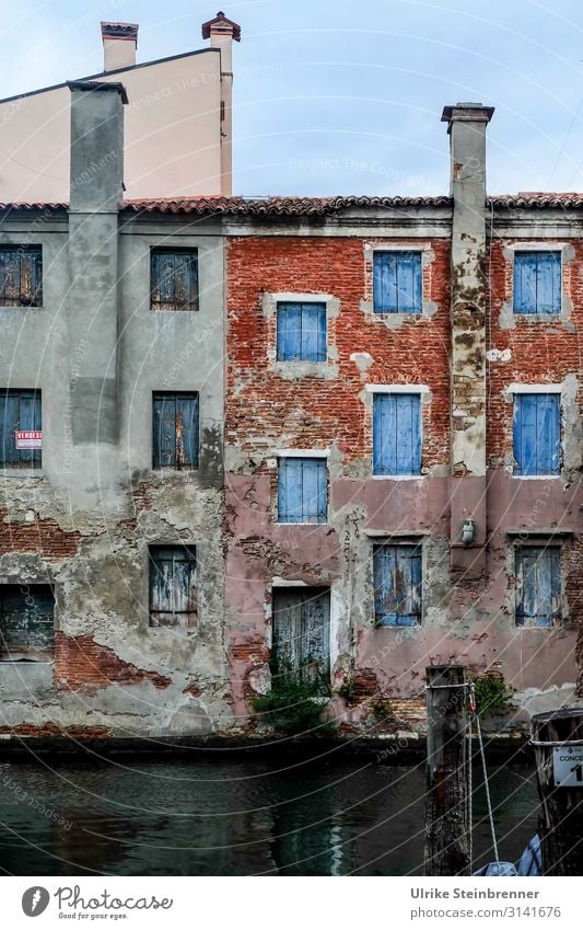 water damage Vacation & Travel Tourism Sightseeing City trip chioggia Italy Europe Fishing village Small Town Port City Downtown Old town