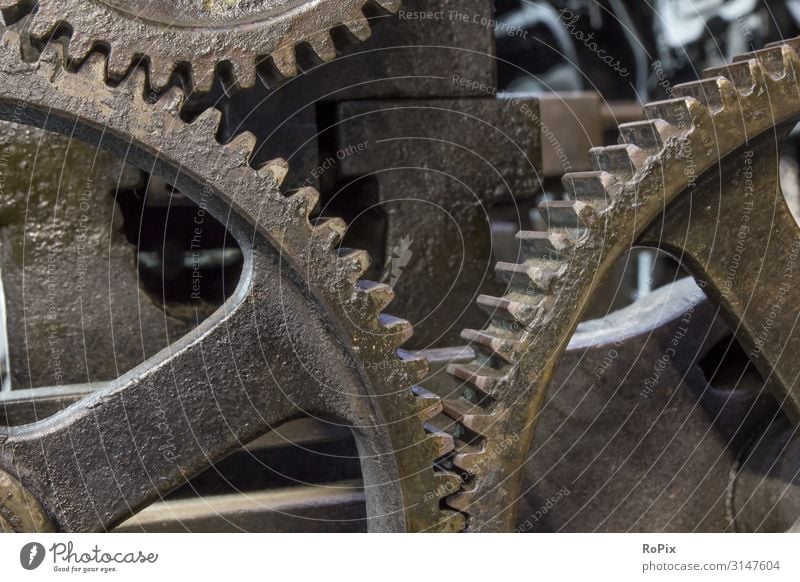 Gears on a historic lathe. Lifestyle Leisure and hobbies Model-making Vacation & Travel Sightseeing Education Science & Research Work and employment Profession