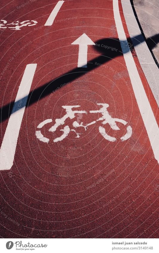 bicycle road sign on the road on the street Bicycle Cycling Traffic light Cycle bicycle signal Signal Traffic sign Street Signage Transport City Road sign