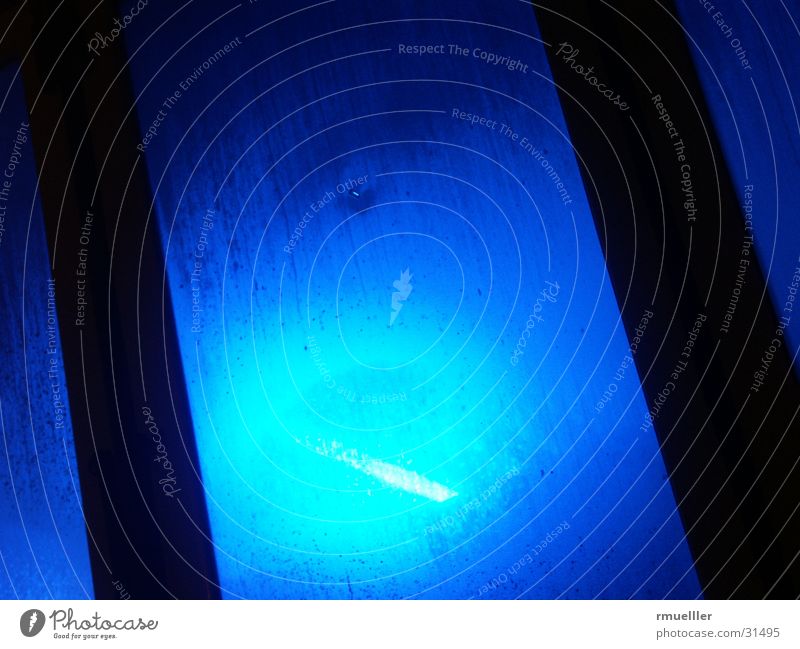 Nightshift III Neon light Light Black Blue X-rayed Bluish Translucent Lighting element Lamp Fluorescent Lights Patch of light Illuminate Artificial light