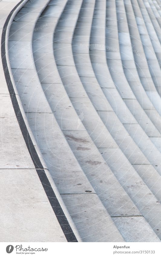 Elbe waves Hamburg Port of Hamburg Places Stairs To fall Fear Horror Claustrophobia Fear of the future Distress Timidity Contentment Movement Relationship