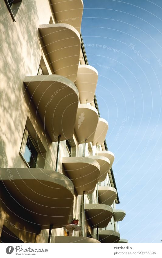 Balconies (semi-finished) Old building Period apartment luxury renovation Redevelop Berlin Facade Window House (Residential Structure) Sky Heaven Downtown