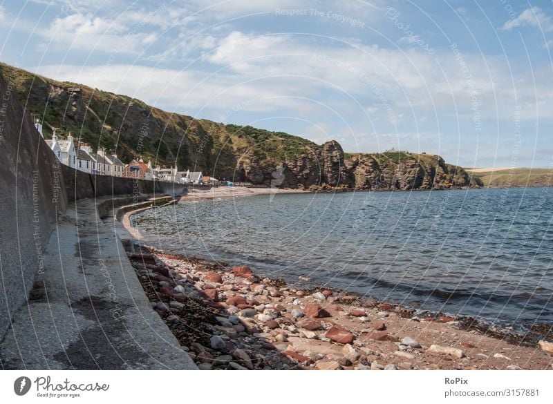 Scotish coast in Crovie. Lifestyle Happy Healthy Wellness Harmonious Relaxation Meditation Vacation & Travel Tourism Sightseeing Beach Hiking Environment Nature