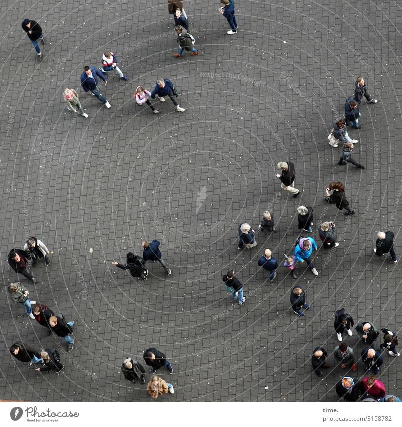 blended Life Crowd of people Hamburg Places Touch Movement To talk Relaxation Going Communicate Walking Stand Wait Tall Town Together Patient Curiosity