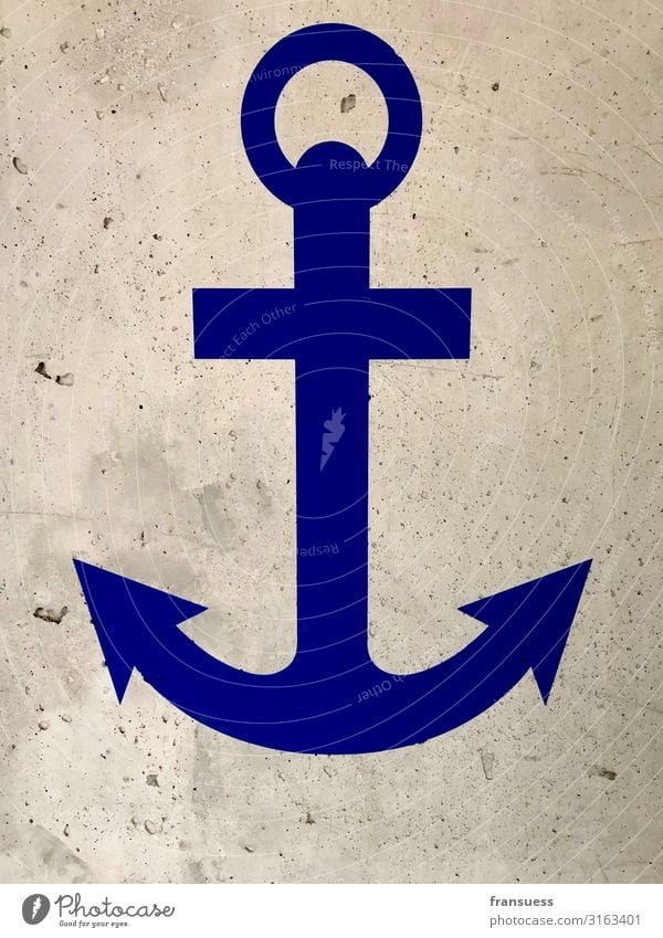 love of anchoring Sailor Captain Navigation Inland navigation Cruise Boating trip Passenger ship Cruise liner Steamer Container ship Sailboat Anchor Sign Ocean