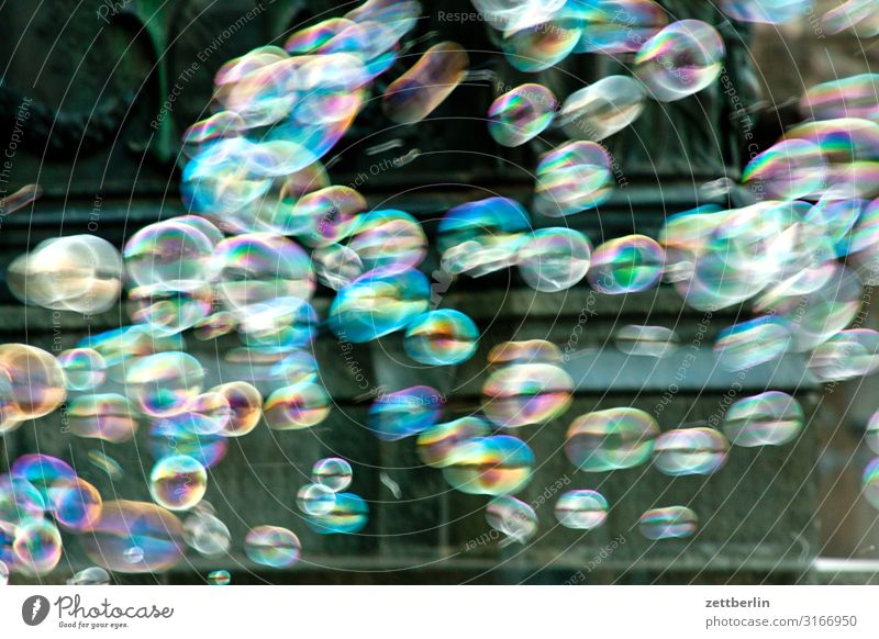 Soap bubbles, blurred Bubble Vacation & Travel Travel photography City trip Tourism Attraction Art Street art Tourist Attraction Entertainment Shows