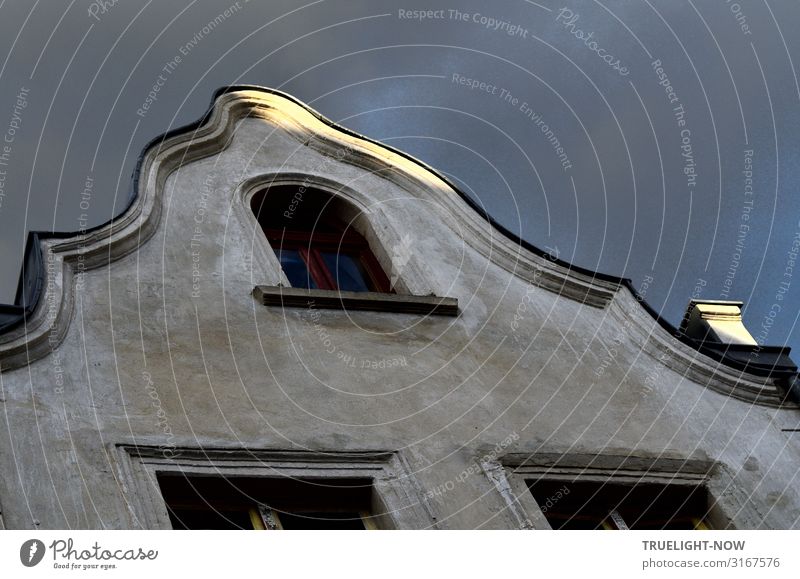 Renaissance? Gable in Babelsberg Potsdam-Babelsberg Capital city Old town House (Residential Structure) Detached house Manmade structures Building Architecture