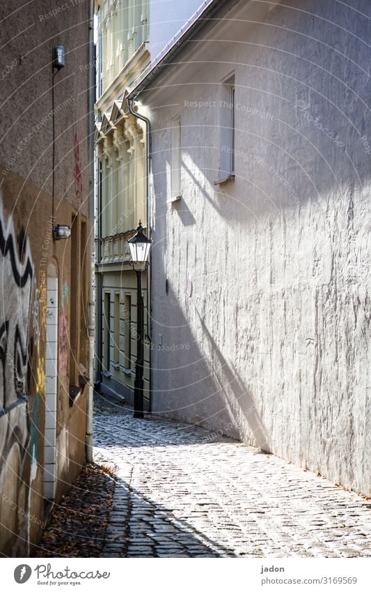 empty streets (6). Brandenburg an der Havel Town Old town Deserted House (Residential Structure) Building Architecture Wall (barrier) Wall (building) Facade