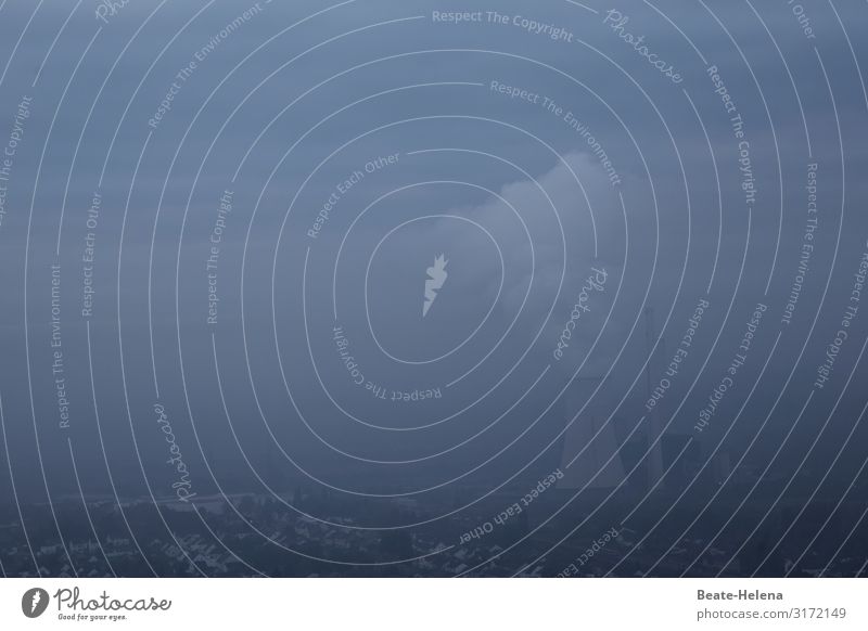 Power plant close to closure Energy industry Environment Sky Air pollution Saarland Manmade structures Thermal power station Stone Work and employment Breathe