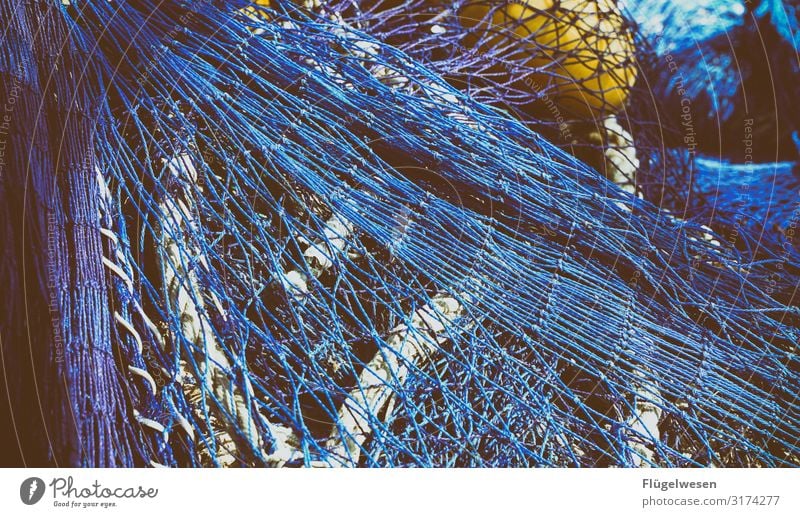 Network I Reticular Fishing net fish Fishing (Angle) Fishing village fishing fishing nets Fisherman Fishing boat Fishermans hut Power plug Catch Catching net