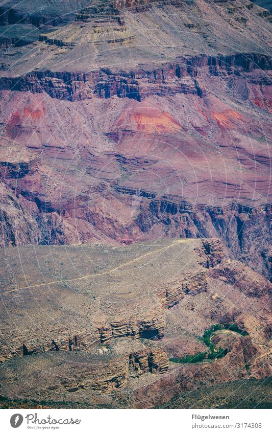 Grand Canyon III USA National Park Grand Canyon State Mississippi Colorado River colourful Rock mountain mountain range Mountain Autumn Gigantic experience