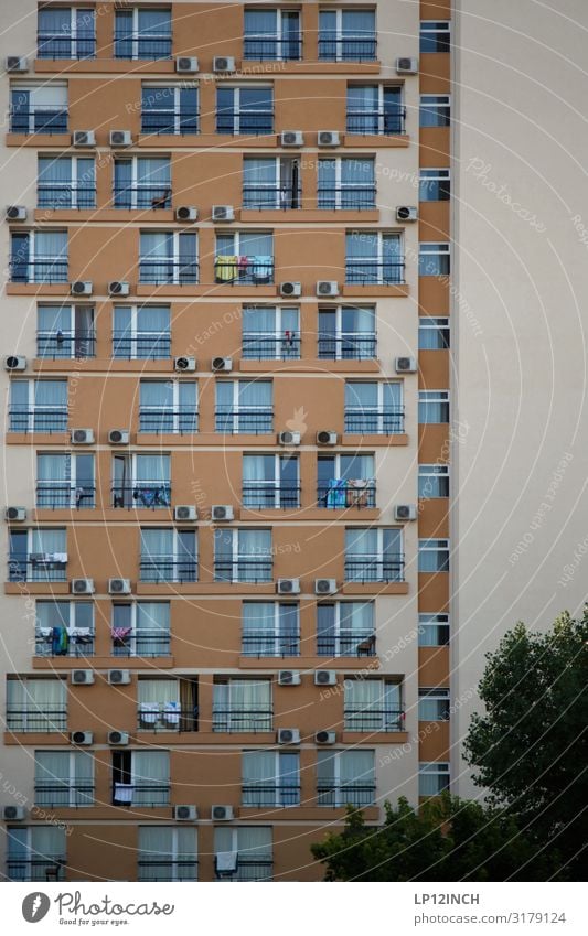 MaMaIa. I Vacation & Travel Tourism Living or residing Flat (apartment) Romania mamaia High-rise Architecture Facade Sleep Hideous Colour bedtenburg